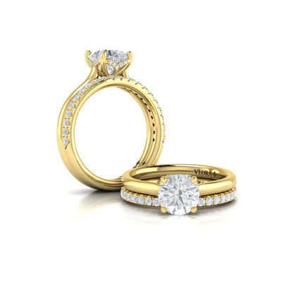 Elegant Classic Solitaire Engagement Ring