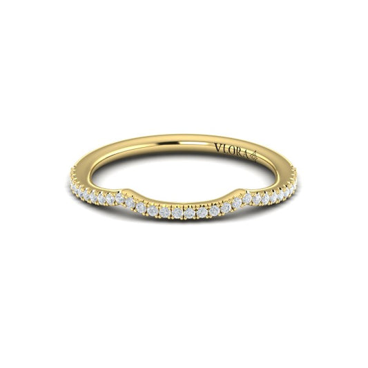 Entwined Halo Matching Wedding Band
