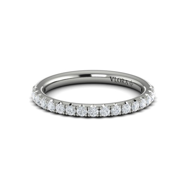 Matching Band for Graceful Trio Three Stone Engagement Ring