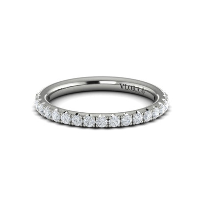 Matching Band for Graceful Trio Three Stone Engagement Ring