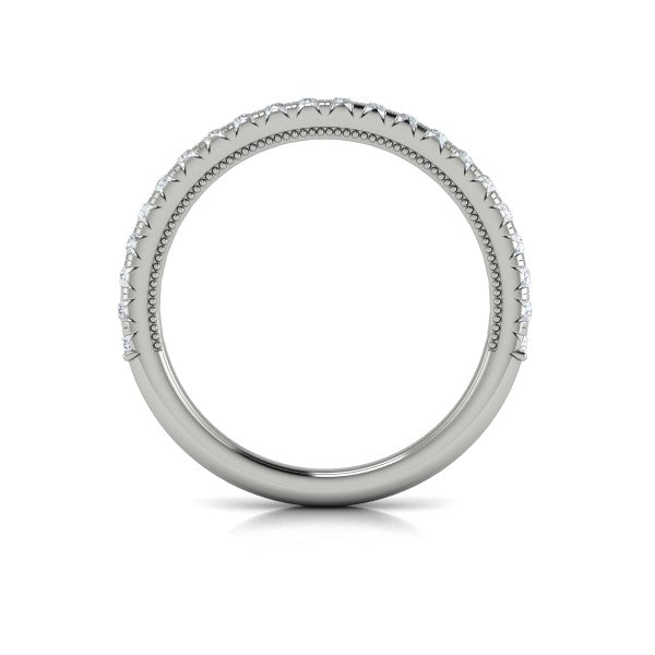 Matching Bands Wedding Band in Platinum by Vlora Bridal
