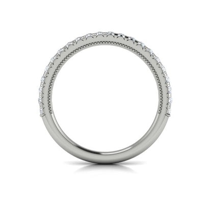 Matching Bands Wedding Band in Platinum by Vlora Bridal
