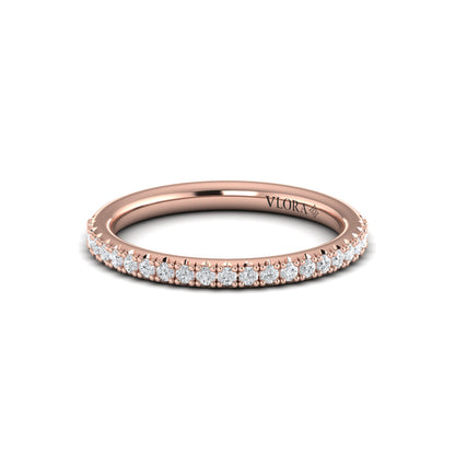 Matching Band for the  Embrace Three-Stone Engagement Ring