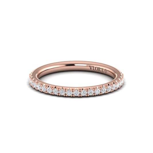 Matching Band for the  Embrace Three-Stone Engagement Ring