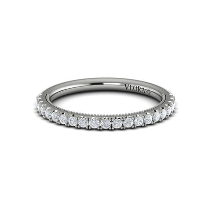 Matching Band for Deco Elegance Halo Oval Engagement Ring