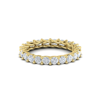 Bold Woven Eternity Ring