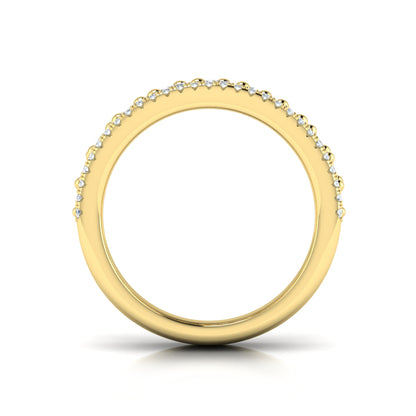 Diamond Multi-Row Statement Ring