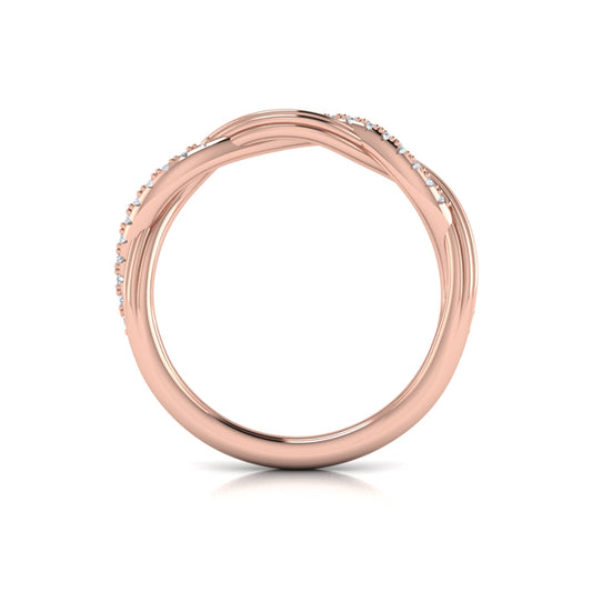 Entwined Stackable Band