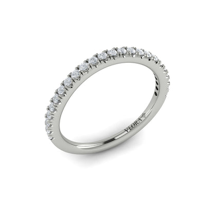 Matching Bands Wedding Band in Platinum by Vlora Bridal