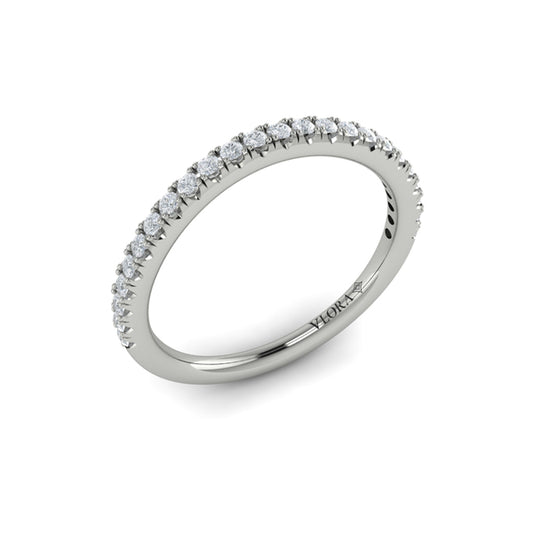 Matching Bands Wedding Band in Platinum by Vlora Bridal