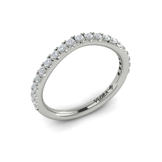 Matching Bands Wedding Band in Platinum by Vlora Bridal