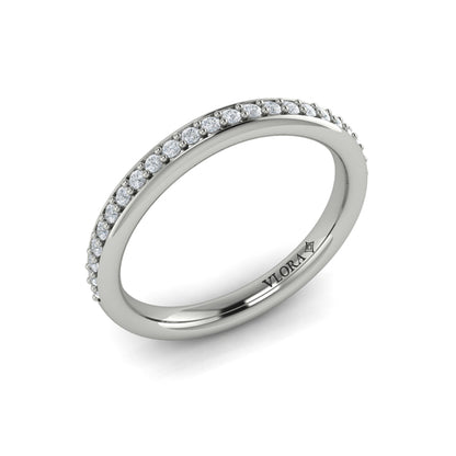 Matching Bands Wedding Band in Platinum by Vlora Bridal