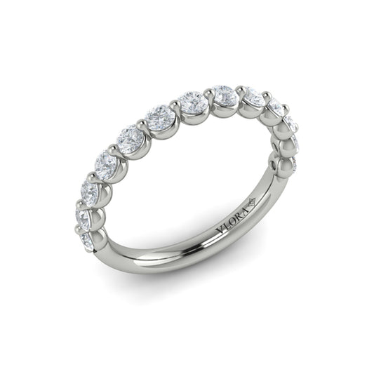 Refined Round Diamond Band