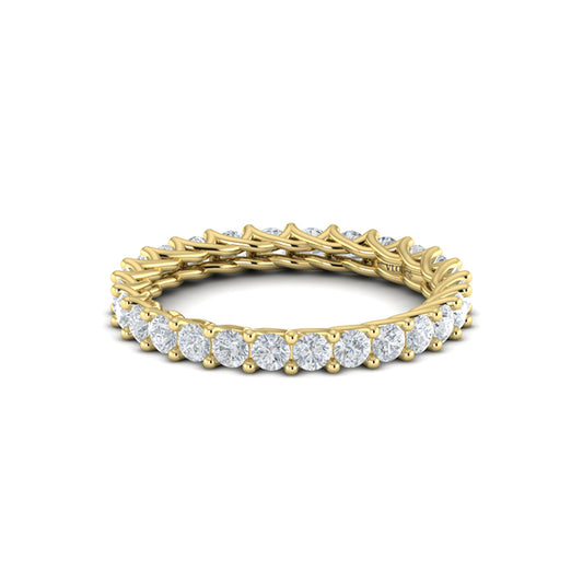 Woven Eternity Ring