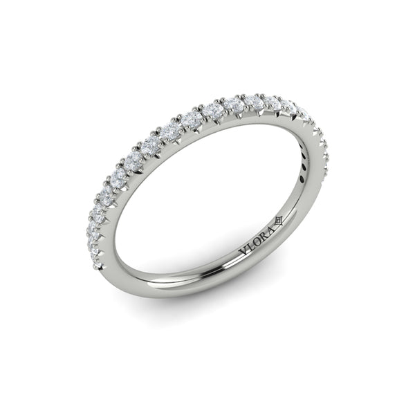 Matching Bands Wedding Band in Platinum by Vlora Bridal