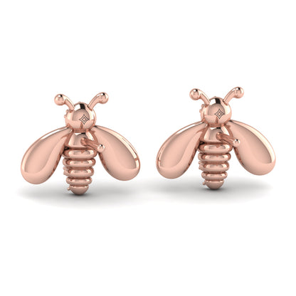 Bee Diamond Pavé Earrings