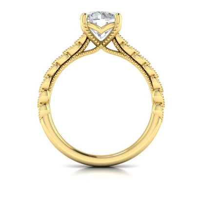 Modern Vintage Engagement Ring