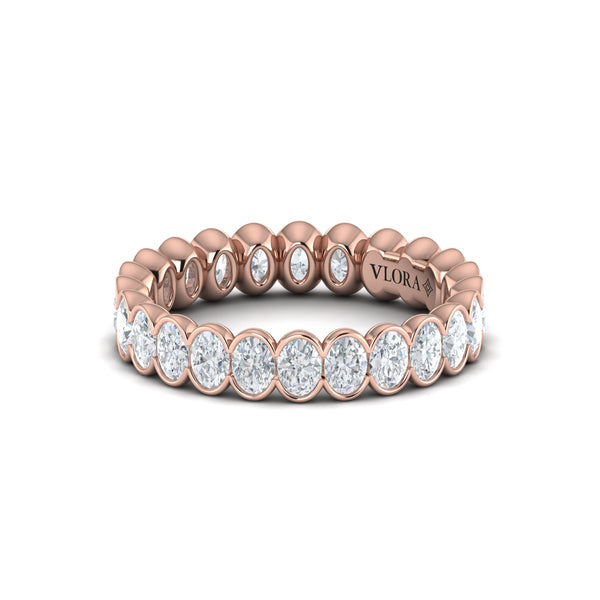 Endless Oval Eternity Ring