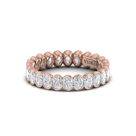 Endless Oval Eternity Ring