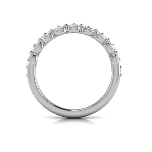 Stackable Bands Wedding Band in Platinum by Vlora Bridal