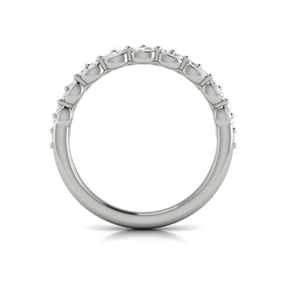 Stackable Bands Wedding Band in Platinum by Vlora Bridal