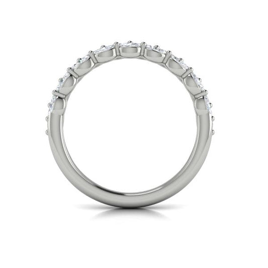 Stackable Bands Wedding Band in Platinum by Vlora Bridal