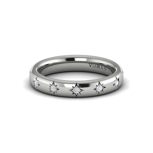 Diamond Vlora Star Ring