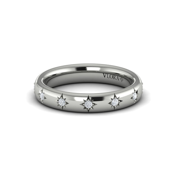 Diamond Vlora Star Ring