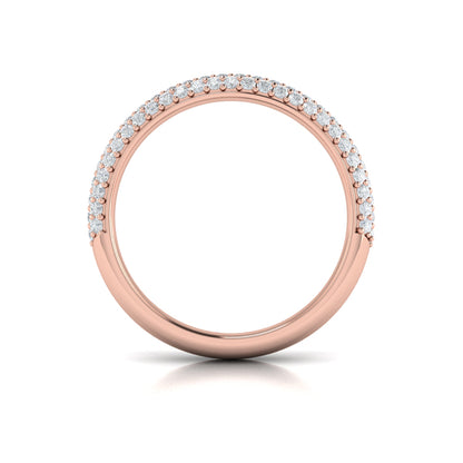 Bold Pavé Diamond Band