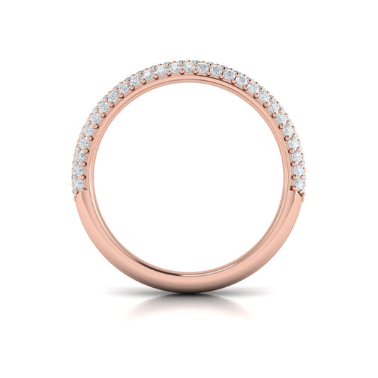 Bold Pavé Diamond Band