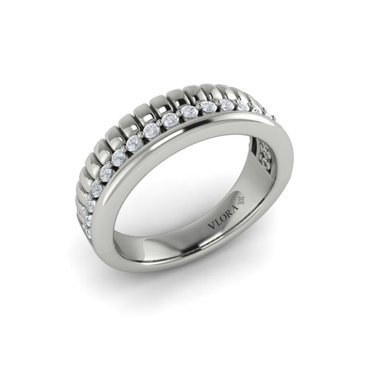 Diamond Contour Ring