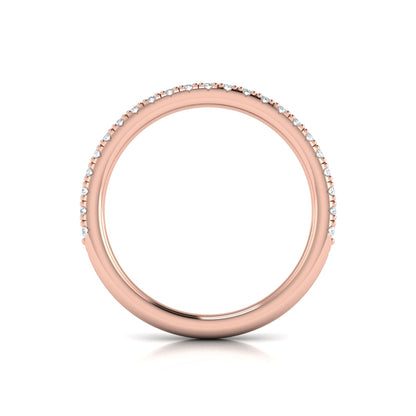 Matching Band for Faceted Elegance Engagement Ring