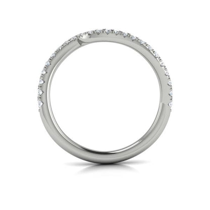 Matching Bands Wedding Band in Platinum by Vlora Bridal