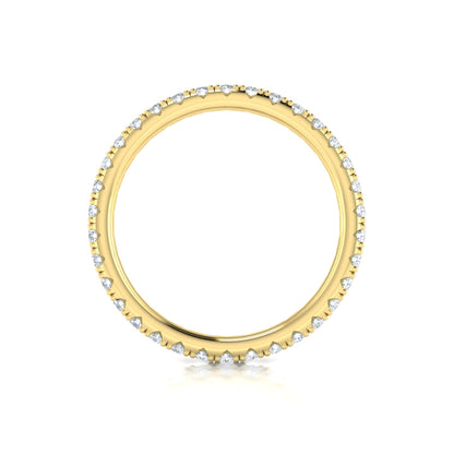 Slim Pave Eternity Ring