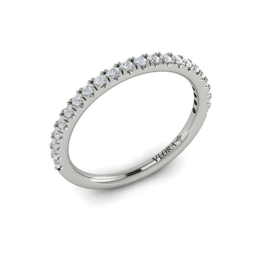 Matching Bands Wedding Band in Platinum by Vlora Bridal