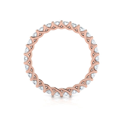 Woven Eternity Ring
