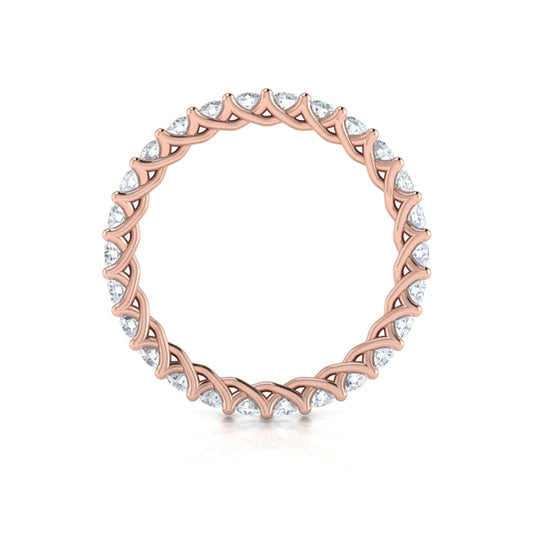 Woven Eternity Ring