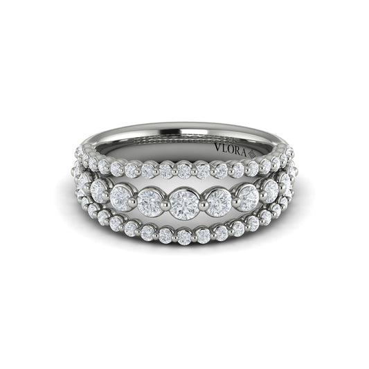 Diamond Ring from SOFIA Collection in Platinum
