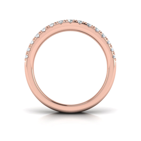 Diamond Multi-Row Curved Statement Ring