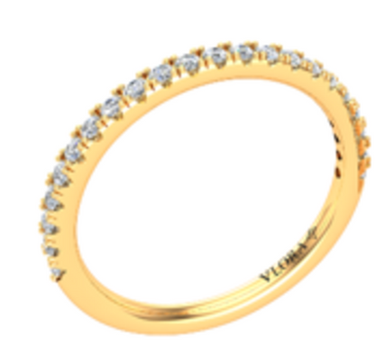 Matching Band for Classic Bezel Set Oval Engagement Ring