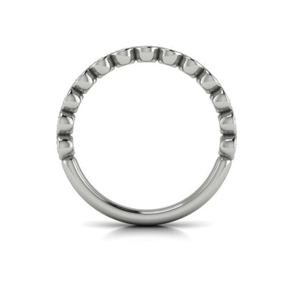 Stackable Bands Wedding Band in Platinum by Vlora Bridal