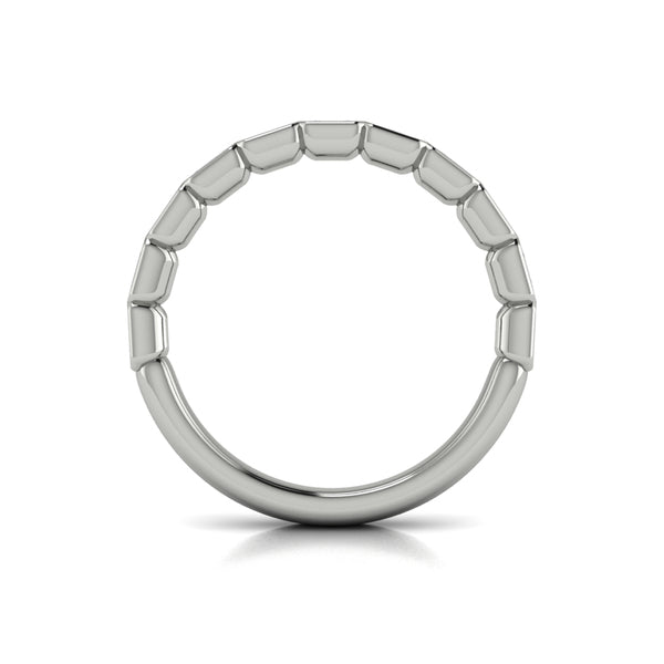 Matching Bands Wedding Band in Platinum by Vlora Bridal
