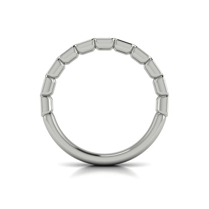 Matching Bands Wedding Band in Platinum by Vlora Bridal