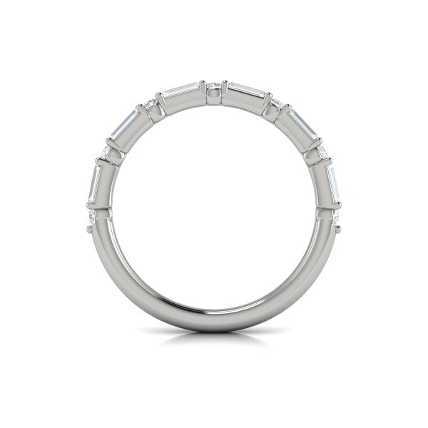 Matching Bands Wedding Band in Platinum by Vlora Bridal