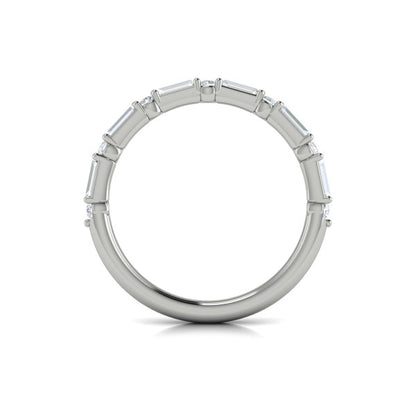 Matching Bands Wedding Band in Platinum by Vlora Bridal