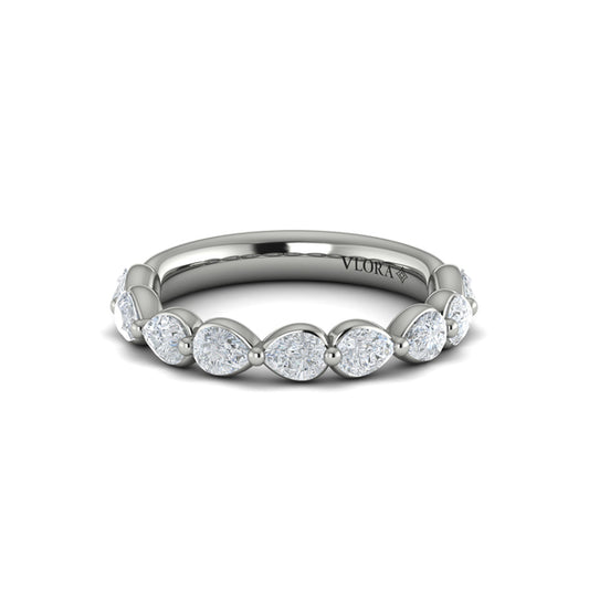 Matching Band for Cascade Oval Engagement Ring