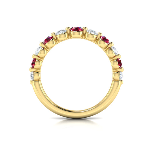 Diamond and Ruby Ring