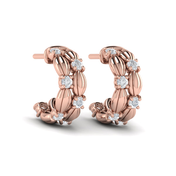 Cascade Hoop Earrings