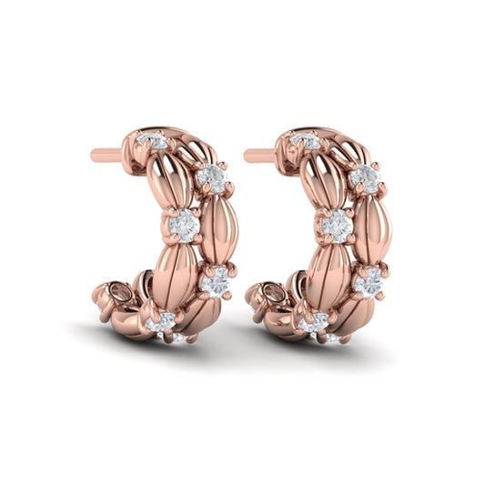 Cascade Hoop Earrings