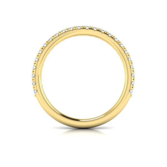 Matching Band for Flora Hidden Halo Engagement Ring